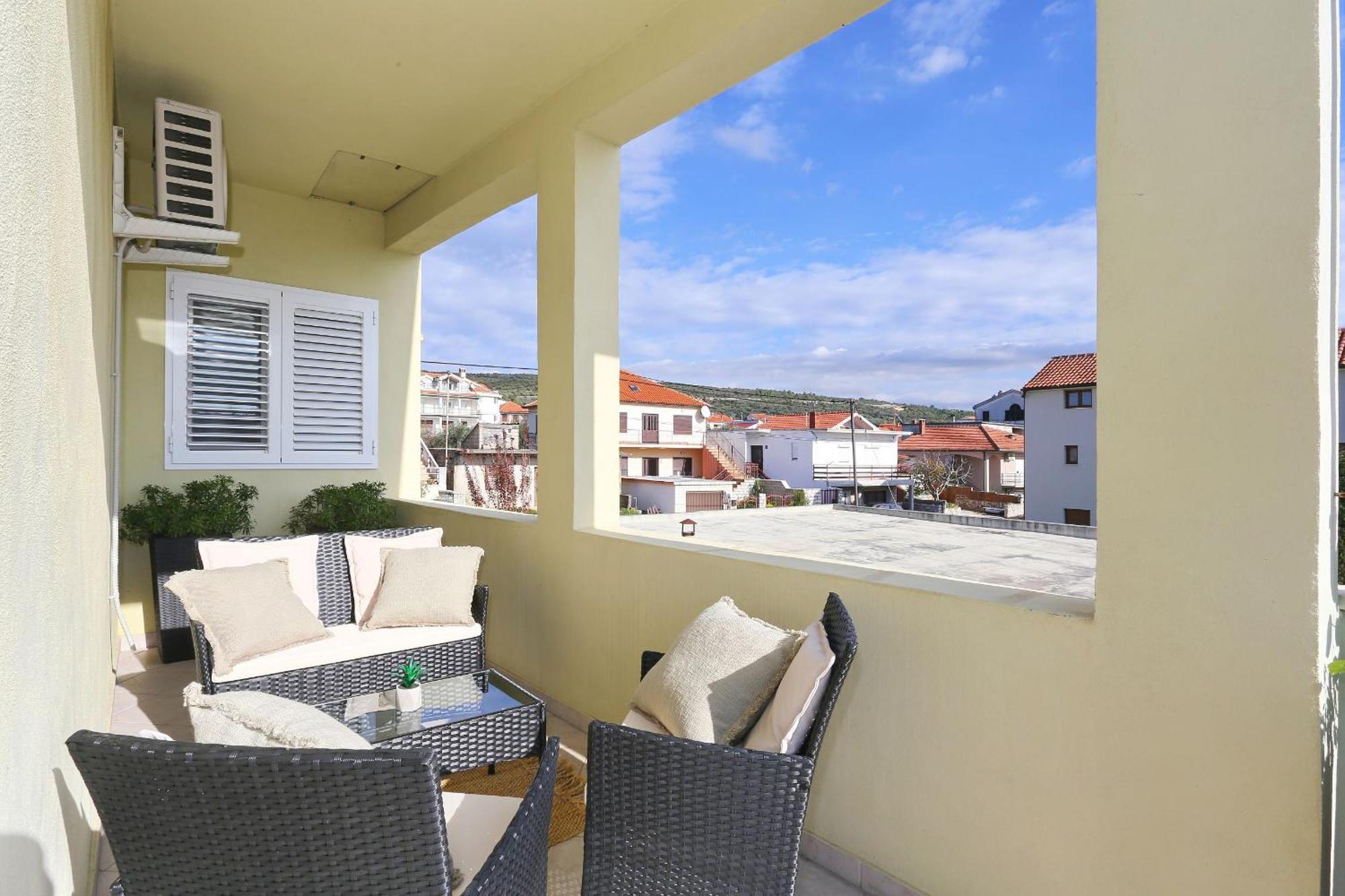 Seaview Apartment Aida Posedarje Exteriér fotografie